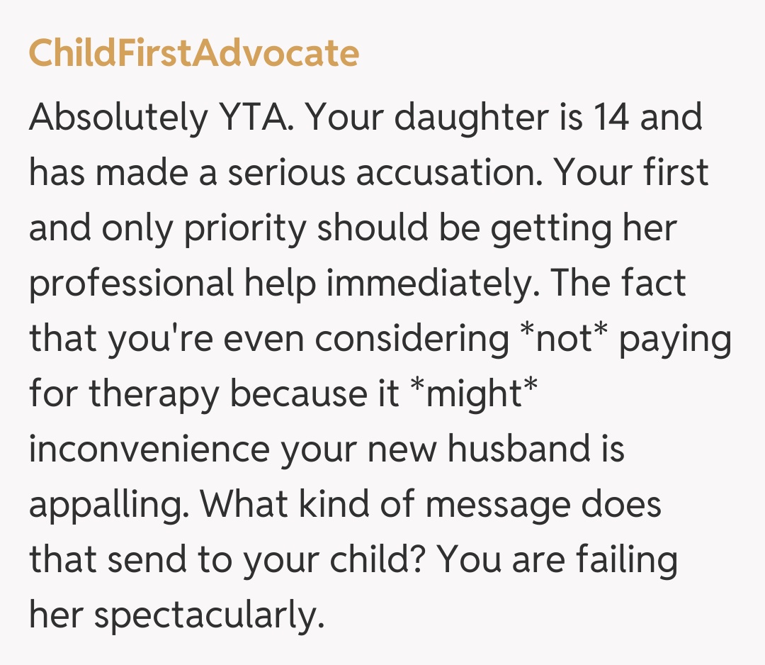 Comentariu de la ChildFirstAdvocate