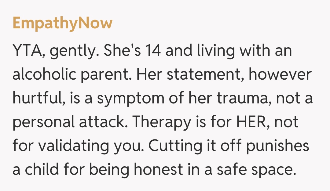 Comentariu de la EmpathyNow