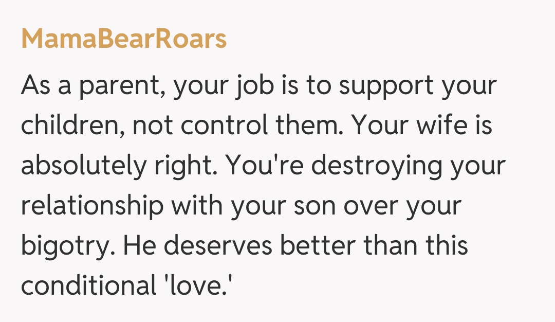 Comentariu de la MamaBearRoars