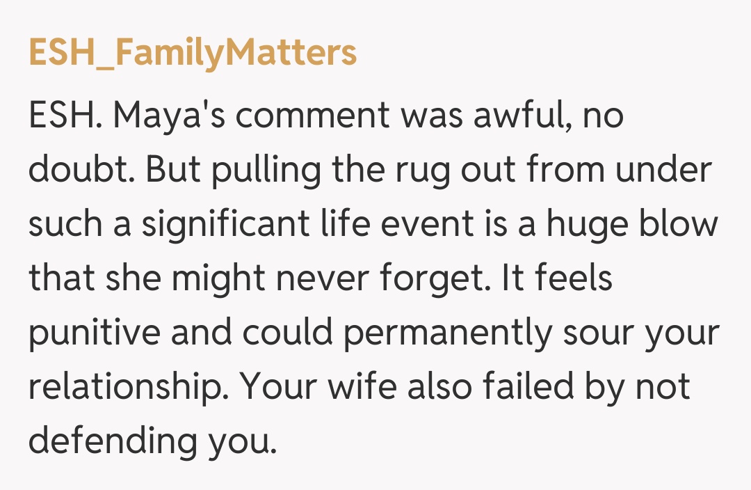 Comentariu de la ESH_FamilyMatters