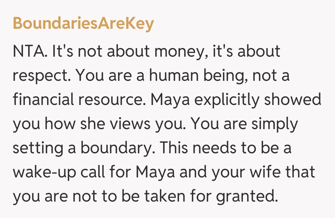 Comentariu de la BoundariesAreKey