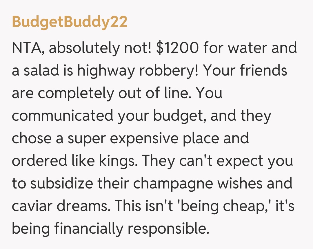 Comentariu de la BudgetBuddy22