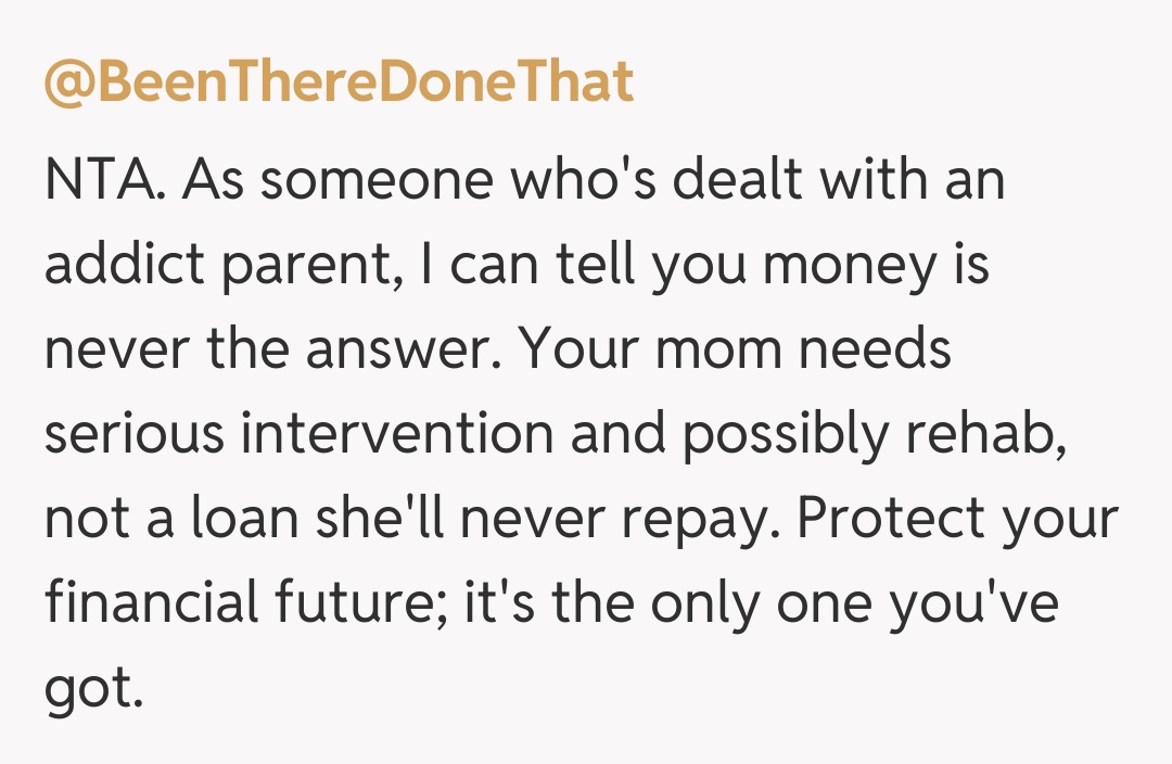 Comentariu de la @BeenThereDoneThat