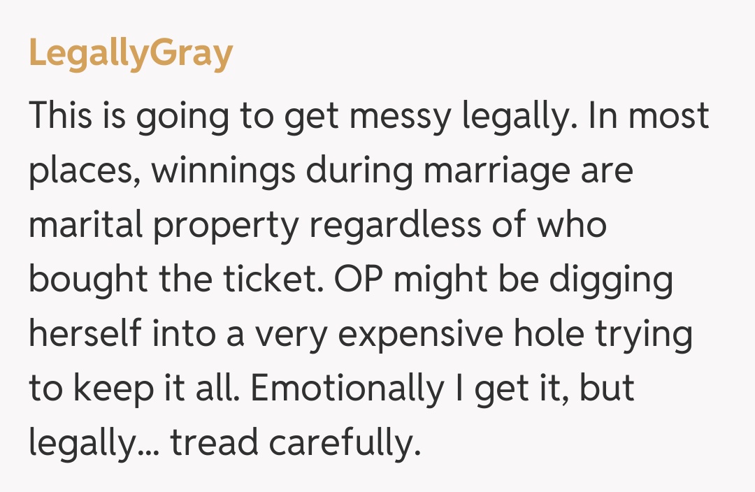 Comentariu de la LegallyGray