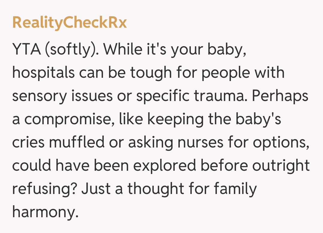 Comentariu de la RealityCheckRx