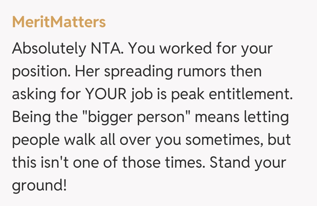 Comentariu de la MeritMatters