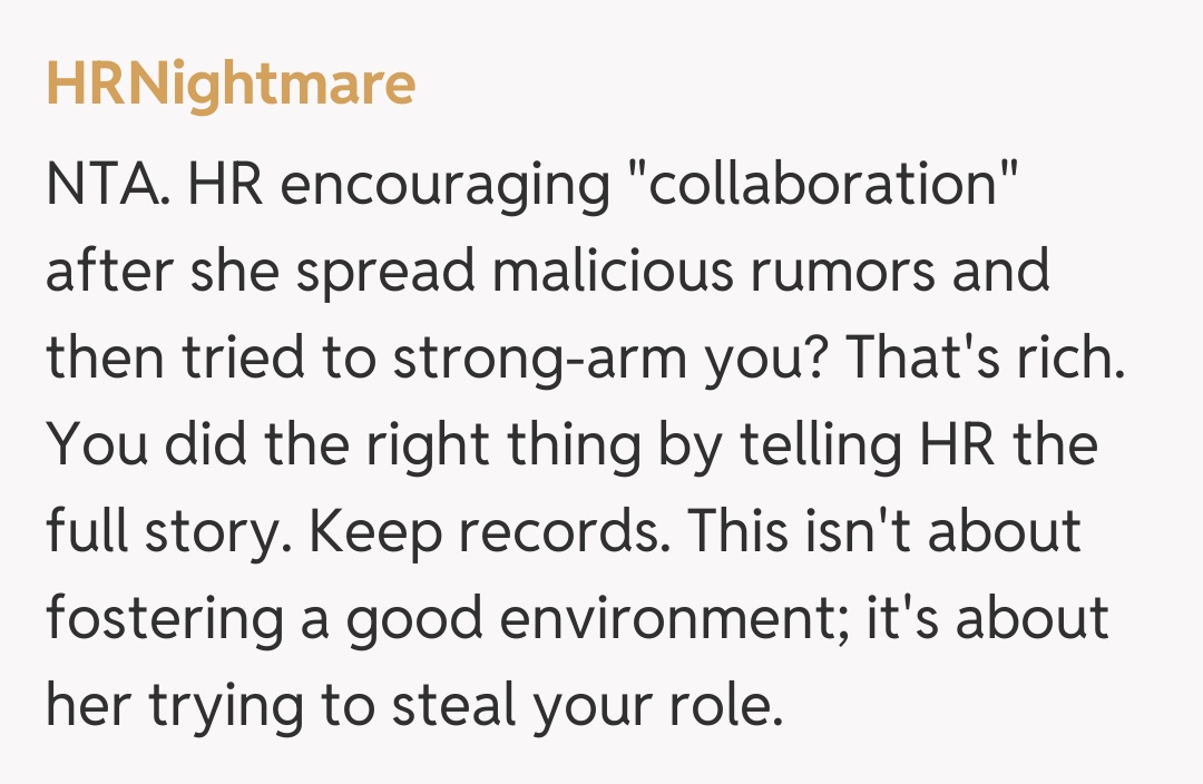 Comentariu de la HRNightmare