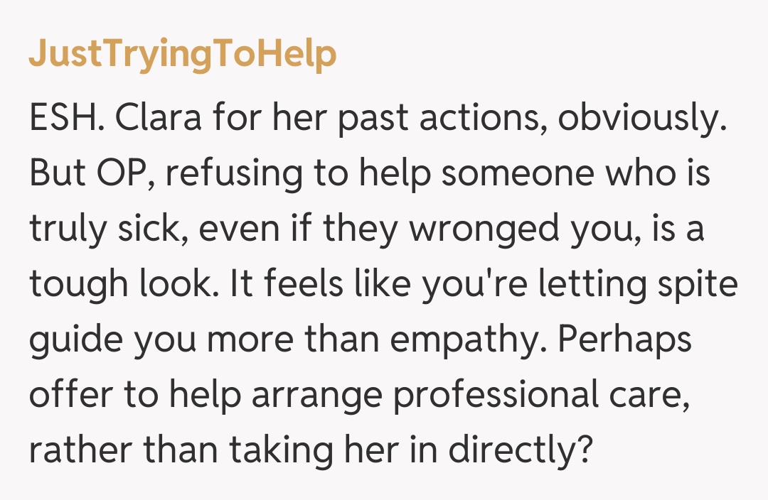 Comentariu de la JustTryingToHelp