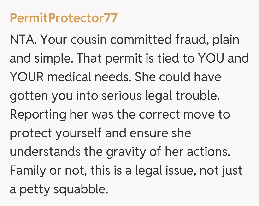 Comentariu de la PermitProtector77