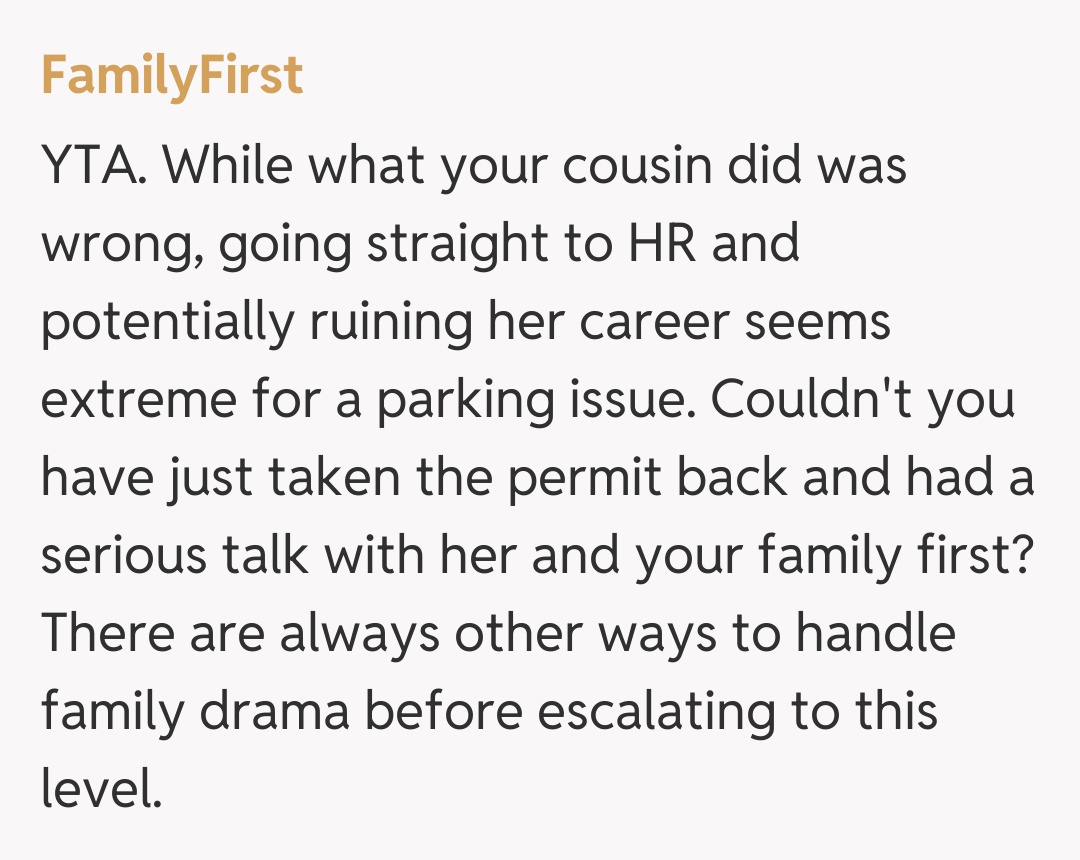 Comentariu de la FamilyFirst