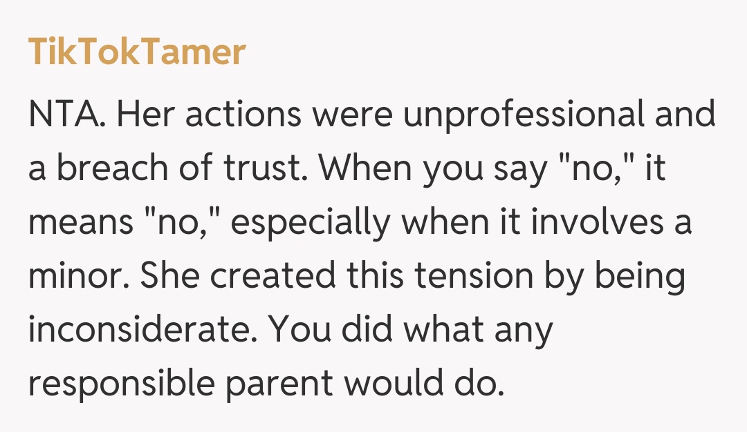 Comentariu de la TikTokTamer