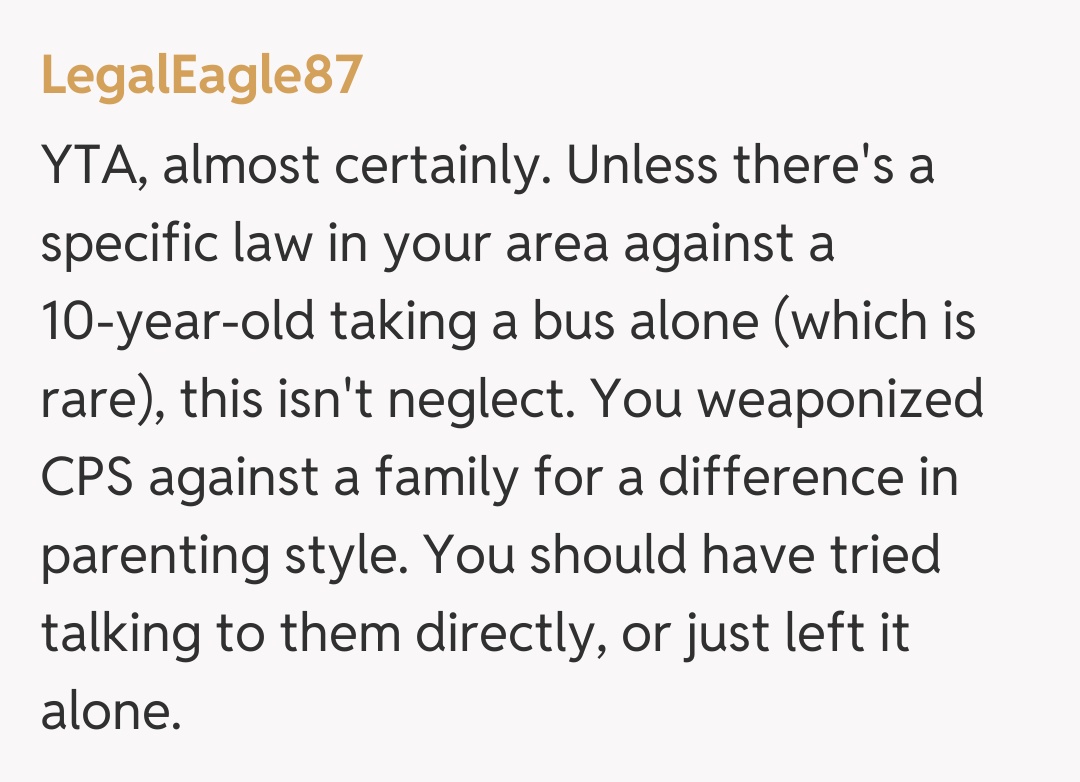 Comentariu de la LegalEagle87