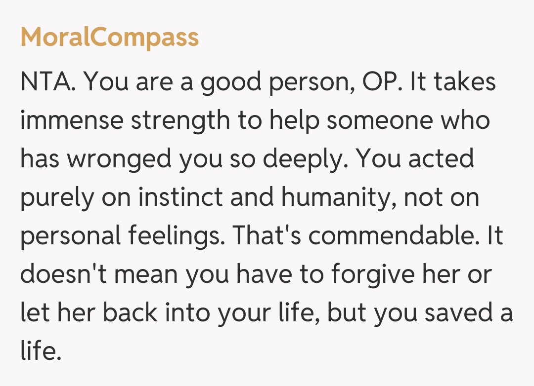 Comentariu de la MoralCompass