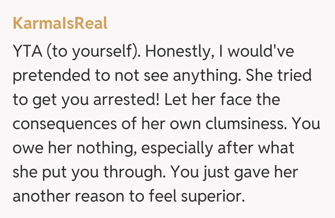 Comentariu de la KarmaIsReal