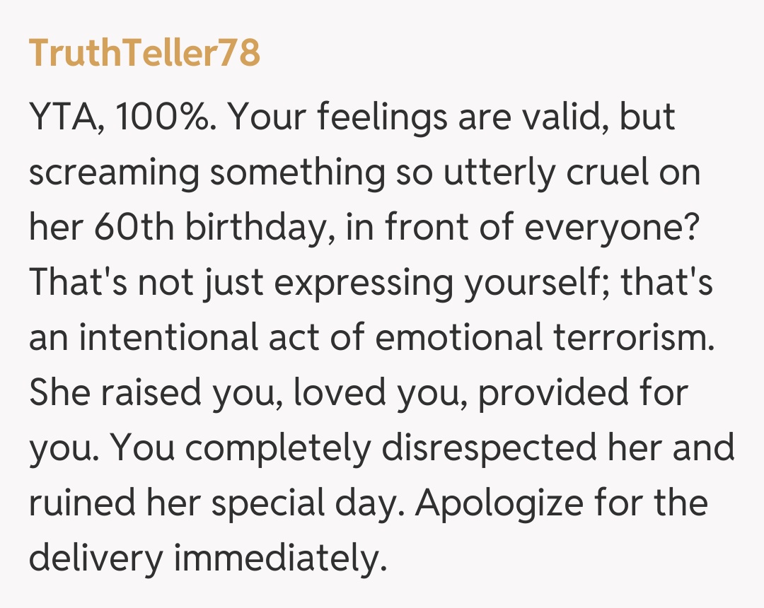 Comentariu de la TruthTeller78