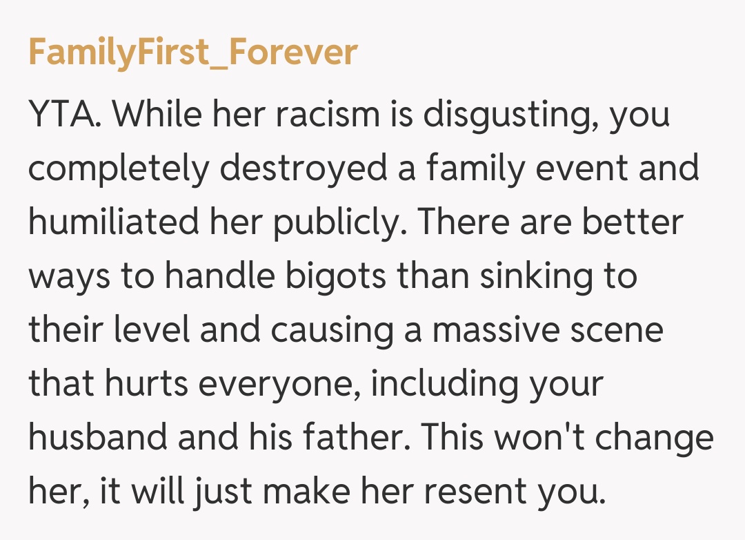 Comentariu de la FamilyFirst_Forever