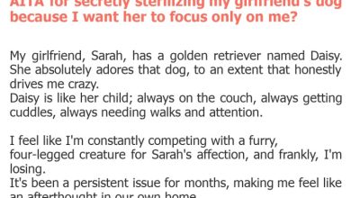 Photo of AITA for secretly sterilizing my girlfriend’s dog because I want her to focus only on me?