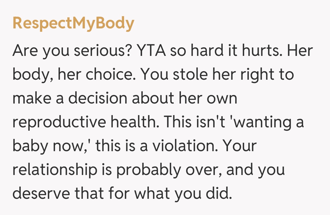 Comentariu de la RespectMyBody