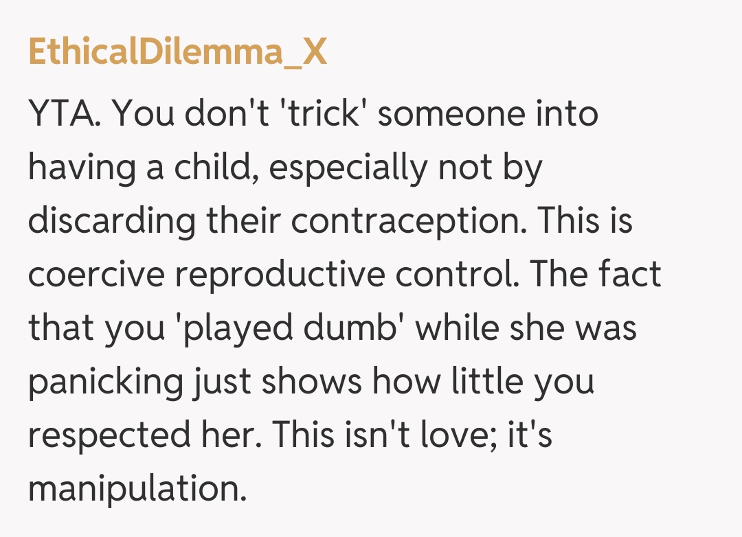 Comentariu de la EthicalDilemma_X