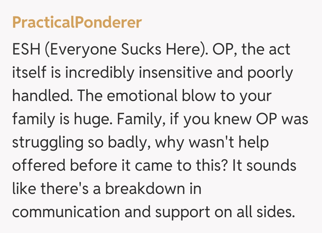 Comentariu de la PracticalPonderer