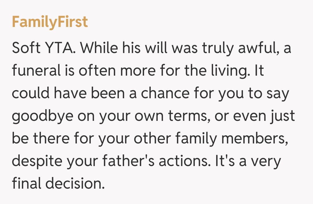 Comentariu de la FamilyFirst