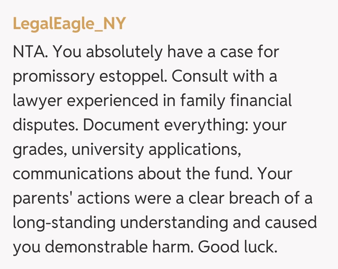 Comentariu de la LegalEagle_NY
