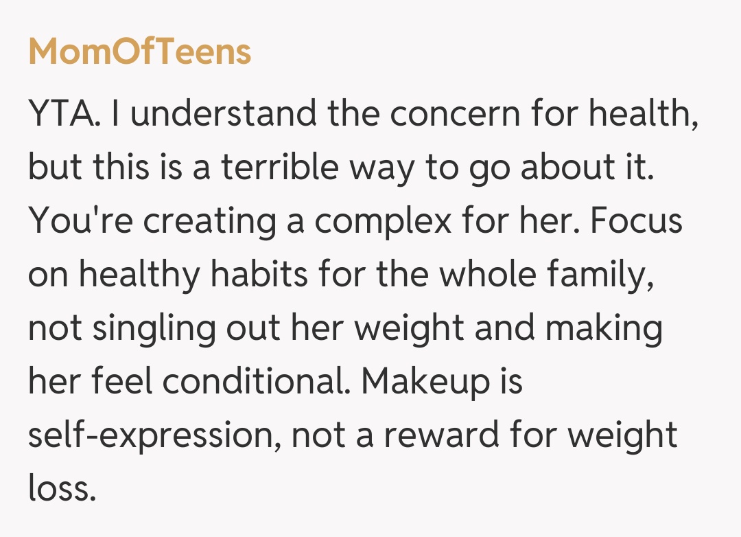 Comentariu de la MomOfTeens