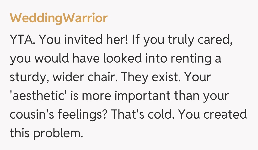 Comentariu de la WeddingWarrior