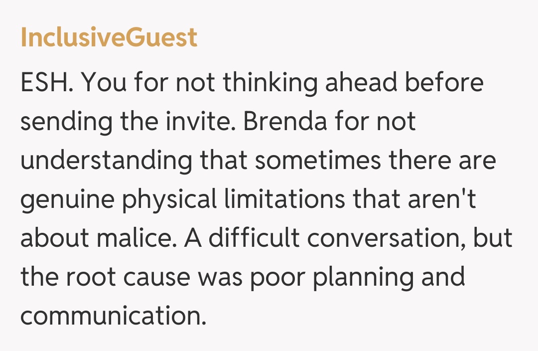 Comentariu de la InclusiveGuest