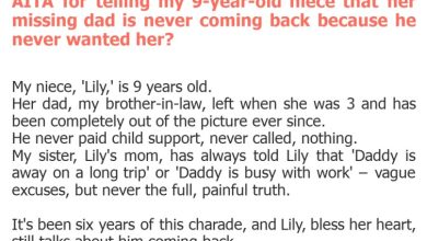 Photo of AITA for telling my 9-year-old niece that her missing dad is never coming back because he never wanted her?