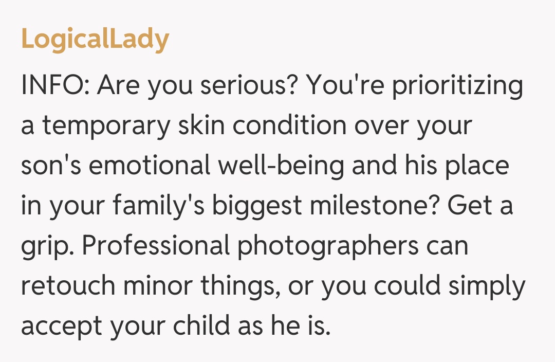 Comentariu de la LogicalLady