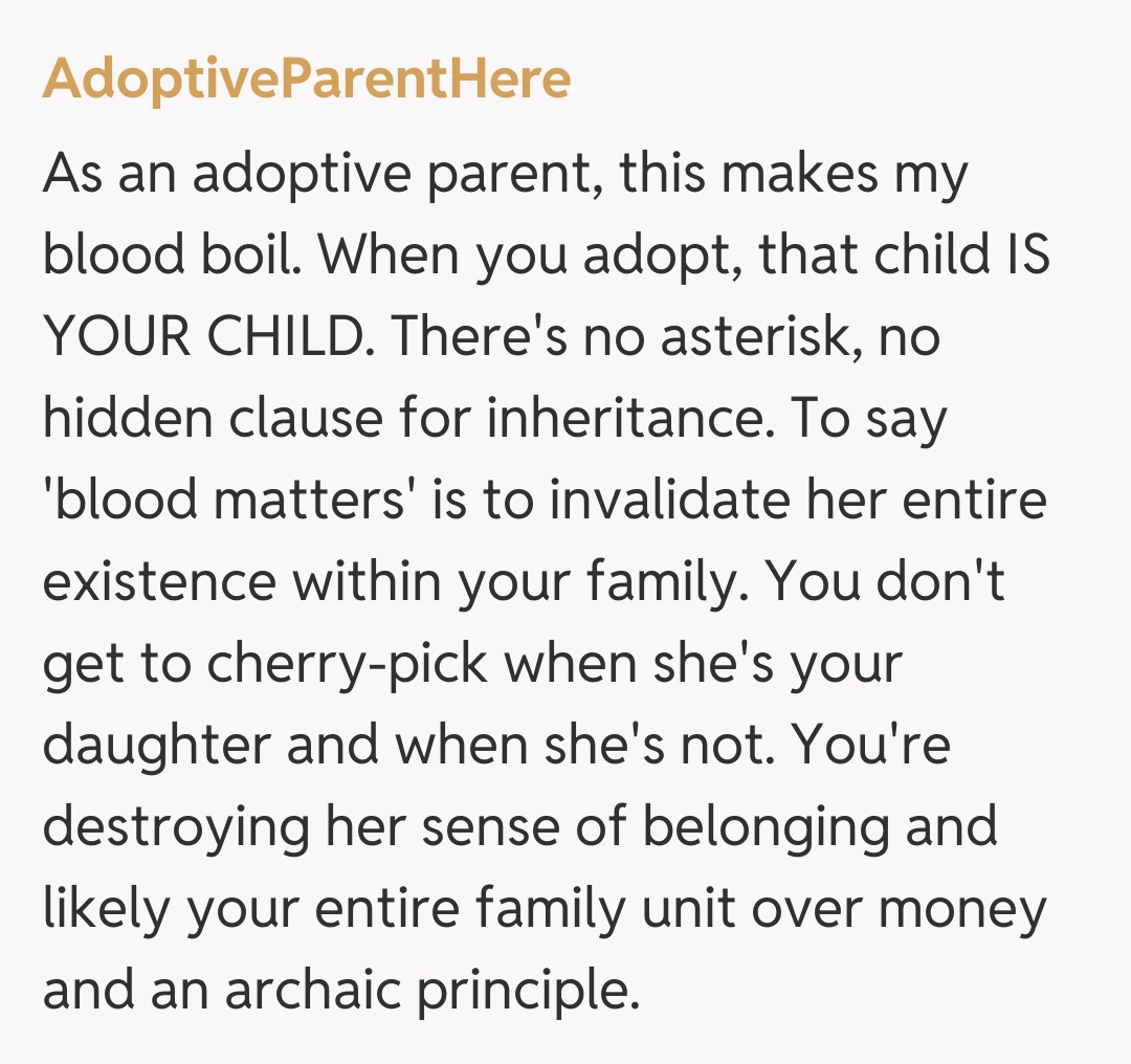 Comentariu de la AdoptiveParentHere