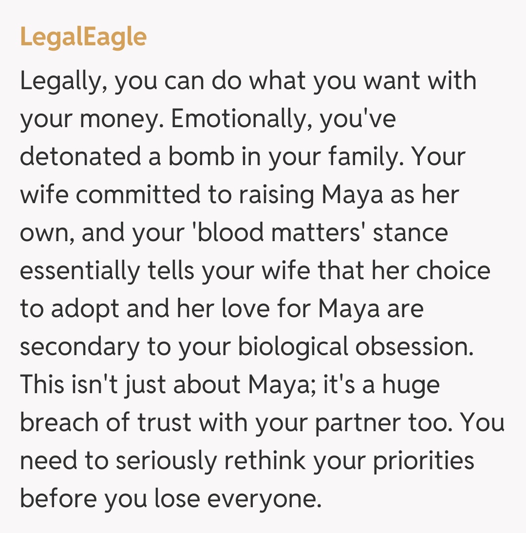 Comentariu de la LegalEagle