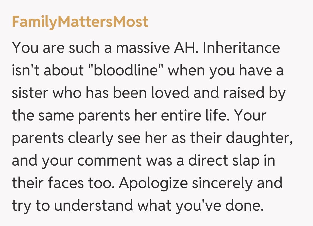 Comentariu de la FamilyMattersMost