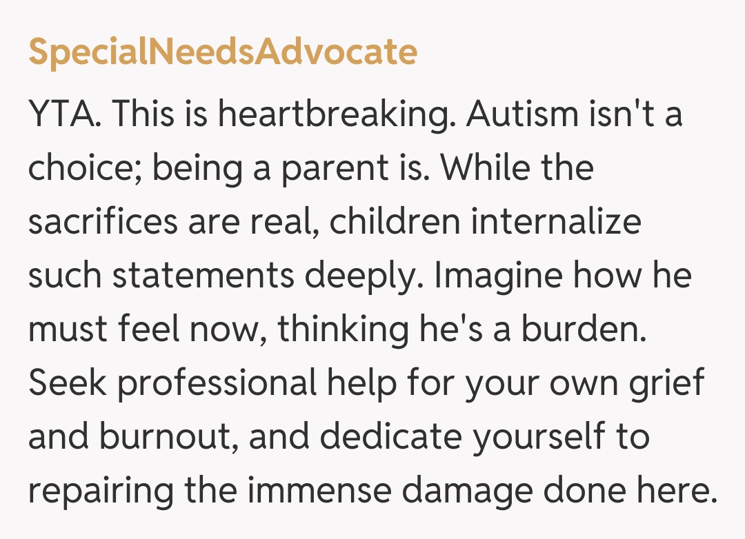 Comentariu de la SpecialNeedsAdvocate