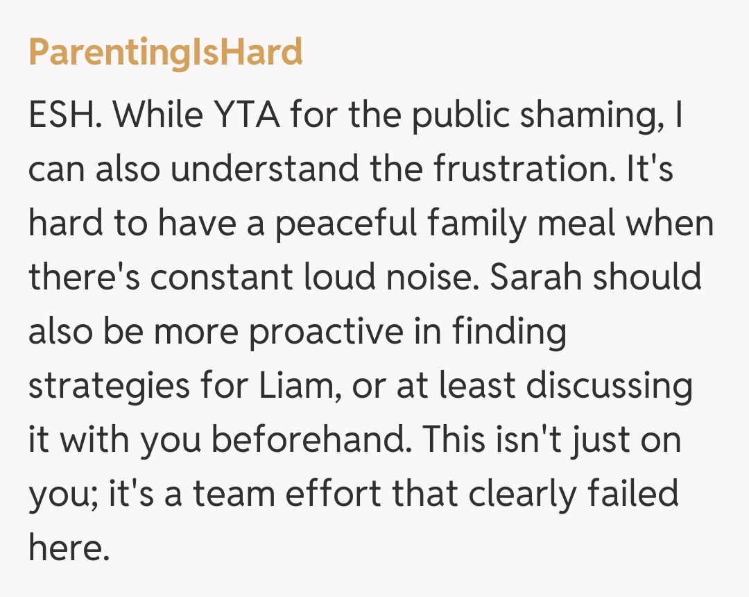 Comentariu de la ParentingIsHard