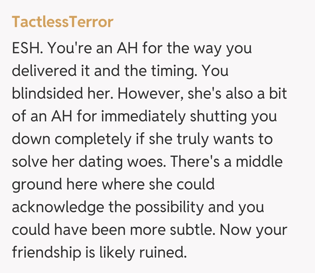 Comentariu de la TactlessTerror