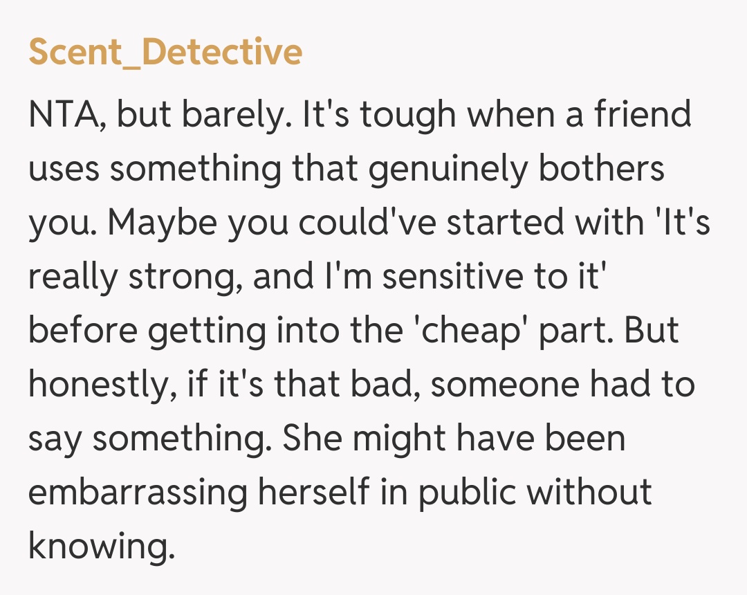 Comentariu de la Scent_Detective