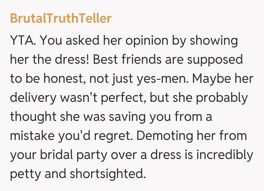 Comentariu de la BrutalTruthTeller