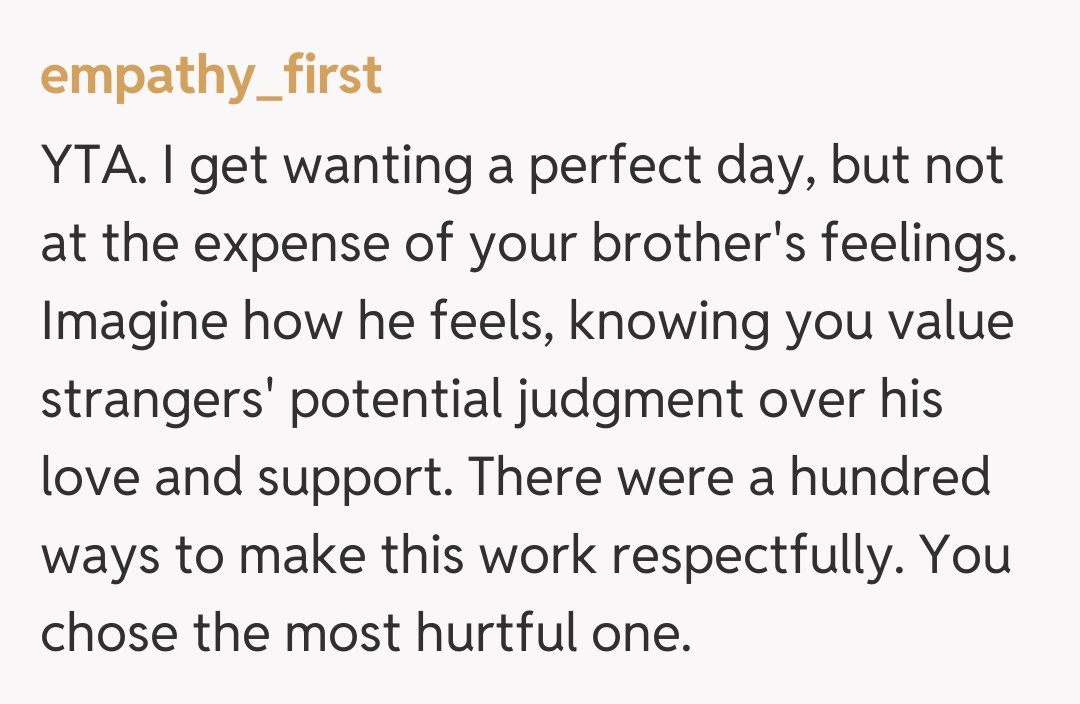 Comentariu de la empathy_first