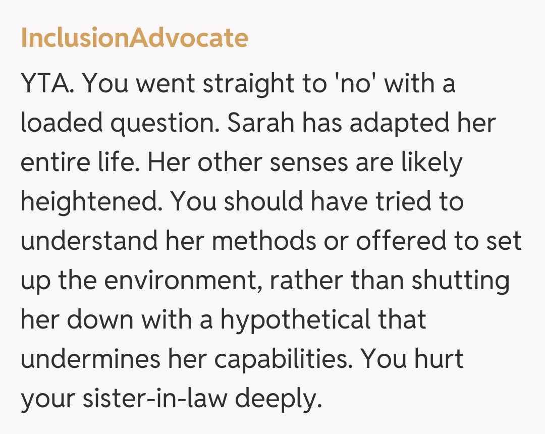 Comentariu de la InclusionAdvocate