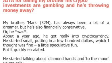 Photo of AITA for telling my brother his crypto investments are gambling and he’s throwing money away?
