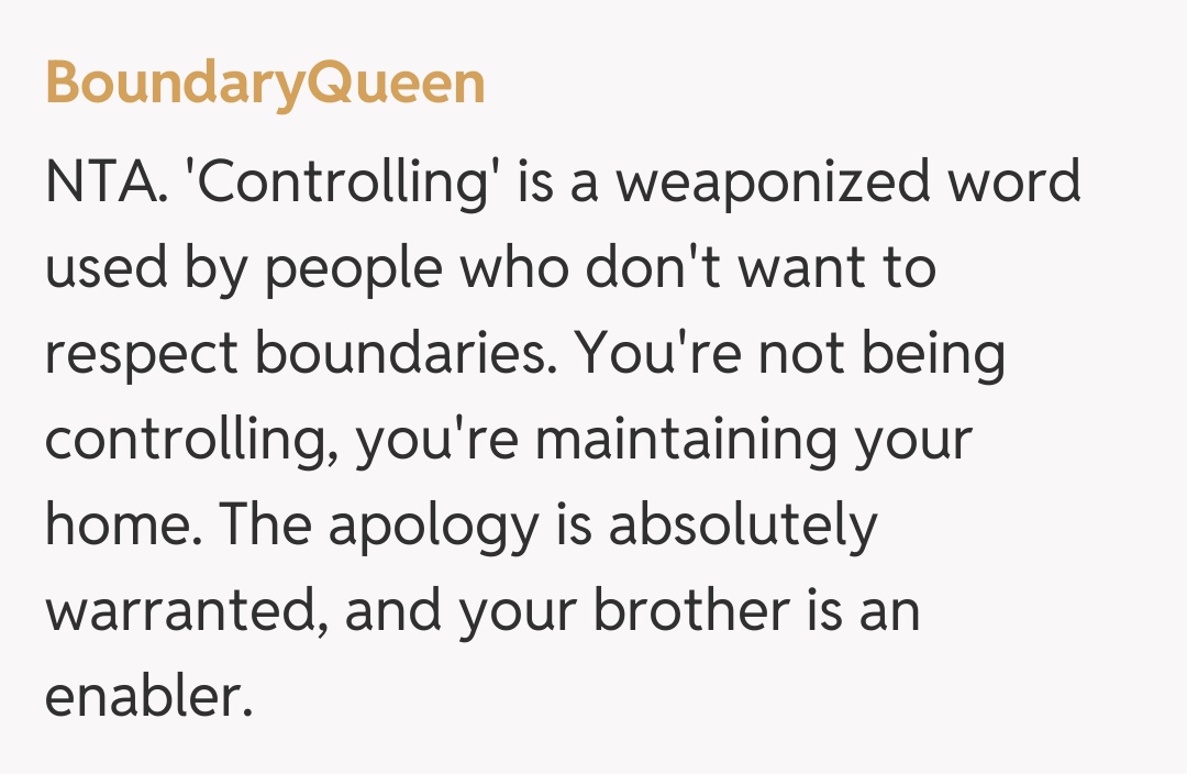 Comentariu de la BoundaryQueen