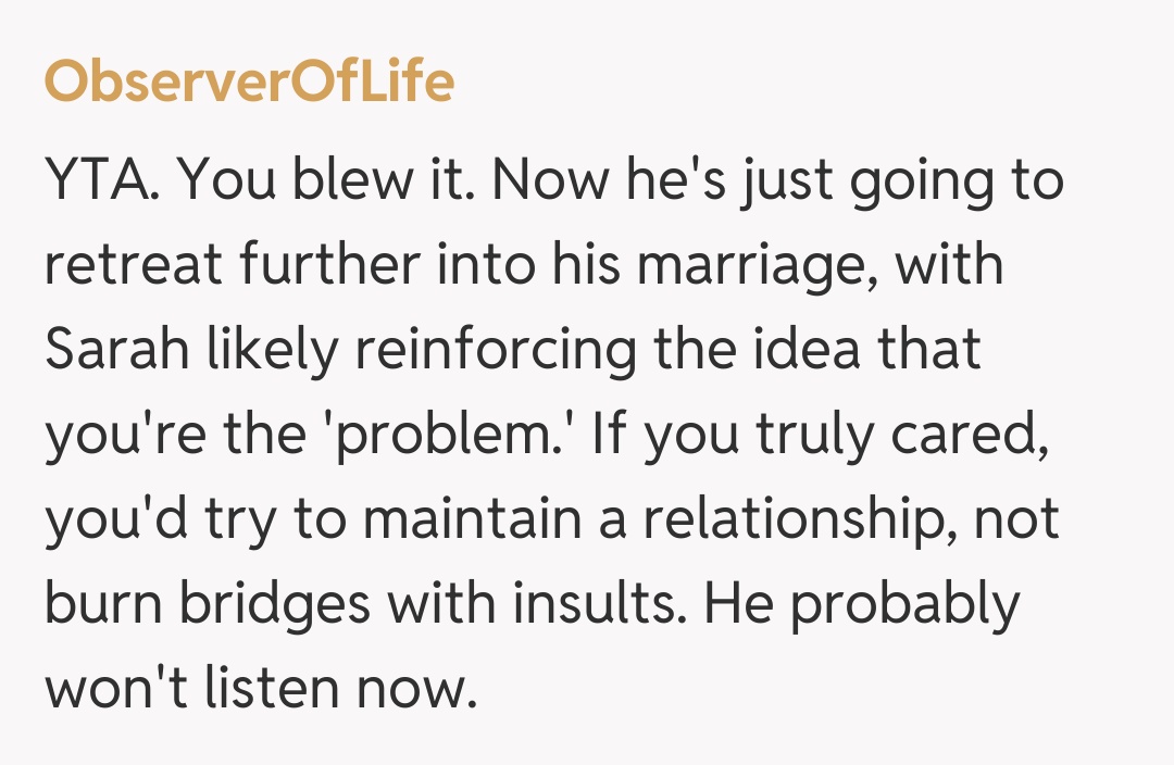 Comentariu de la ObserverOfLife