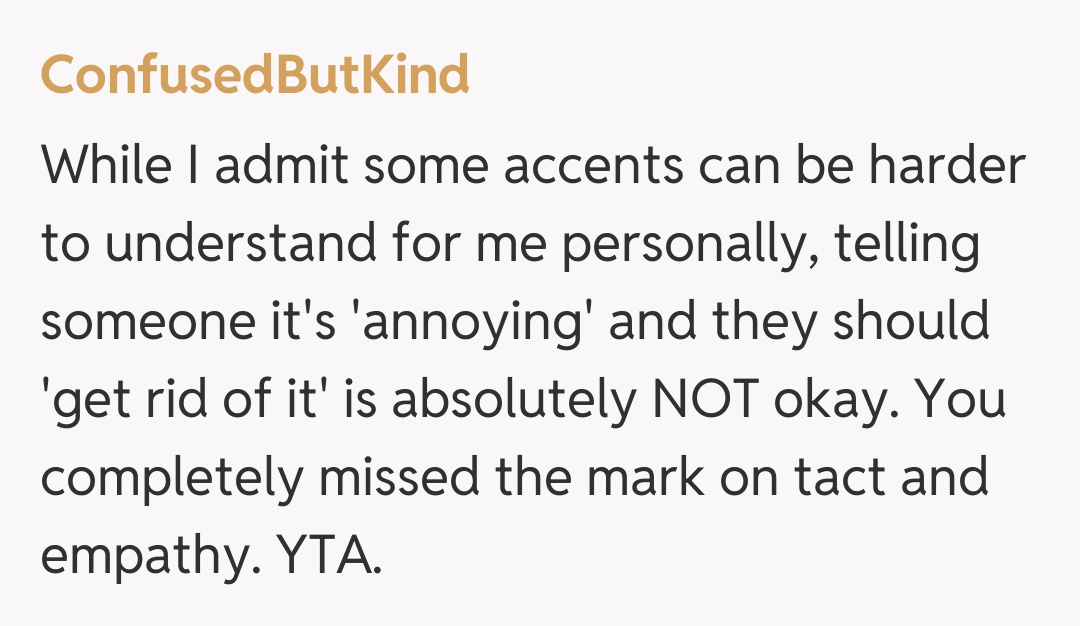 Comentariu de la ConfusedButKind