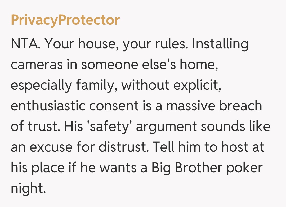 Comentariu de la PrivacyProtector