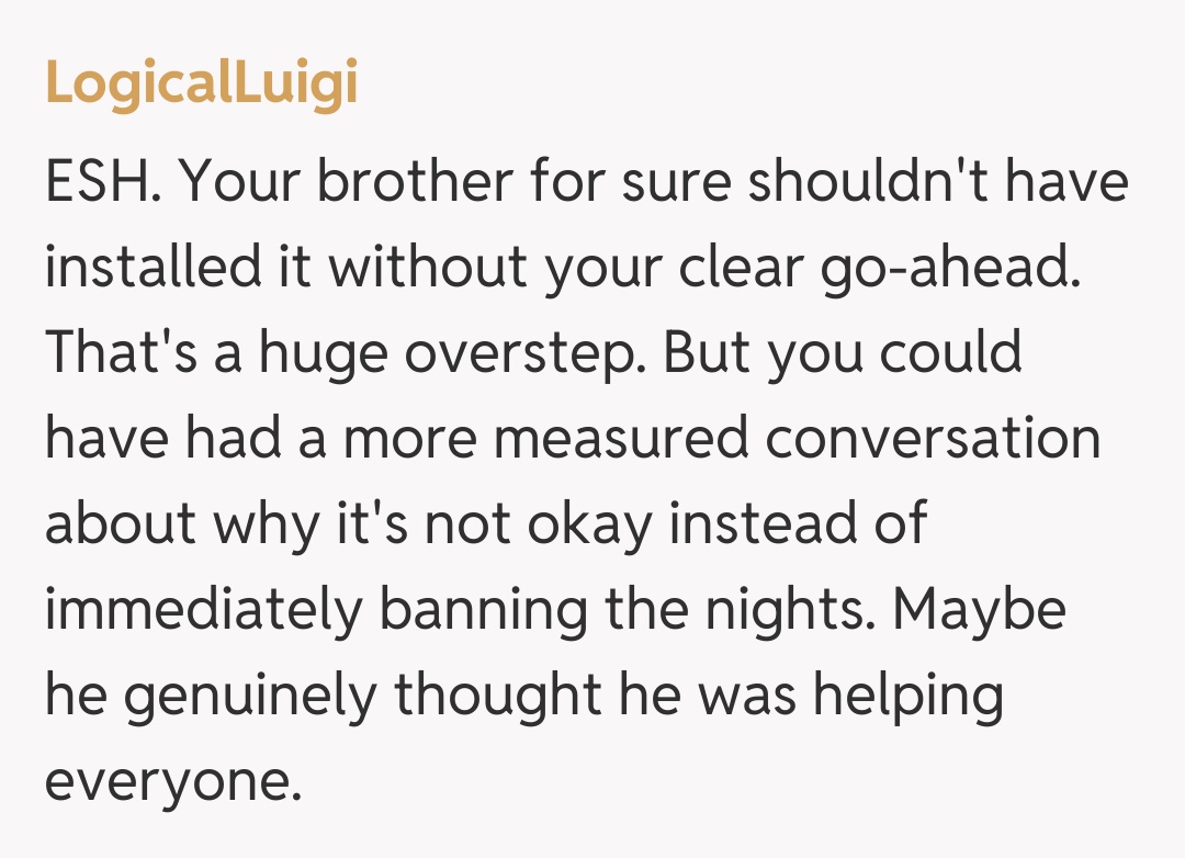 Comentariu de la LogicalLuigi