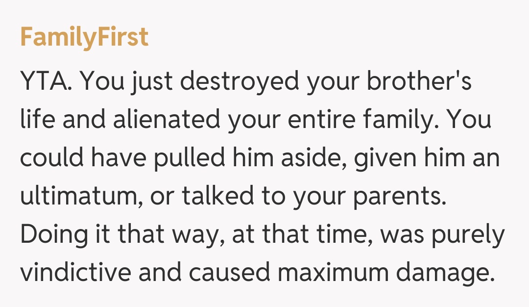 Comentariu de la FamilyFirst