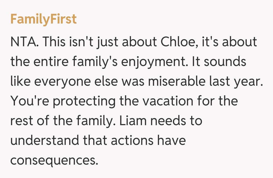 Comentariu de la FamilyFirst