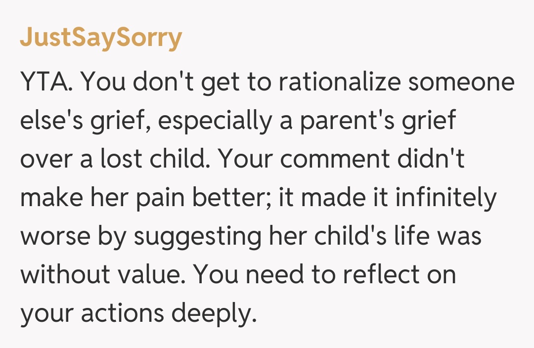 Comentariu de la JustSaySorry